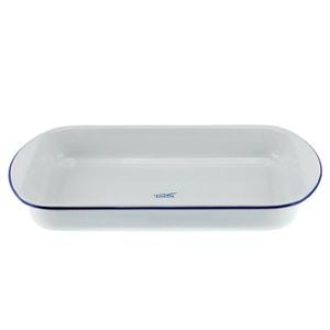 Falcon Lasagne Pan 46cm White & Blue