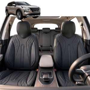 Australian Goose Front Seat Covers for Nissan X-TRAIL 2022 - Current (T33) - PU Leather, Black (2pc)