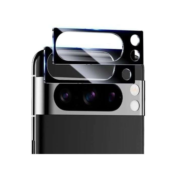 2 Pack MEZON Google Pixel 8 Pro (6.7") Full Cover Camera Lens Tempered Glass