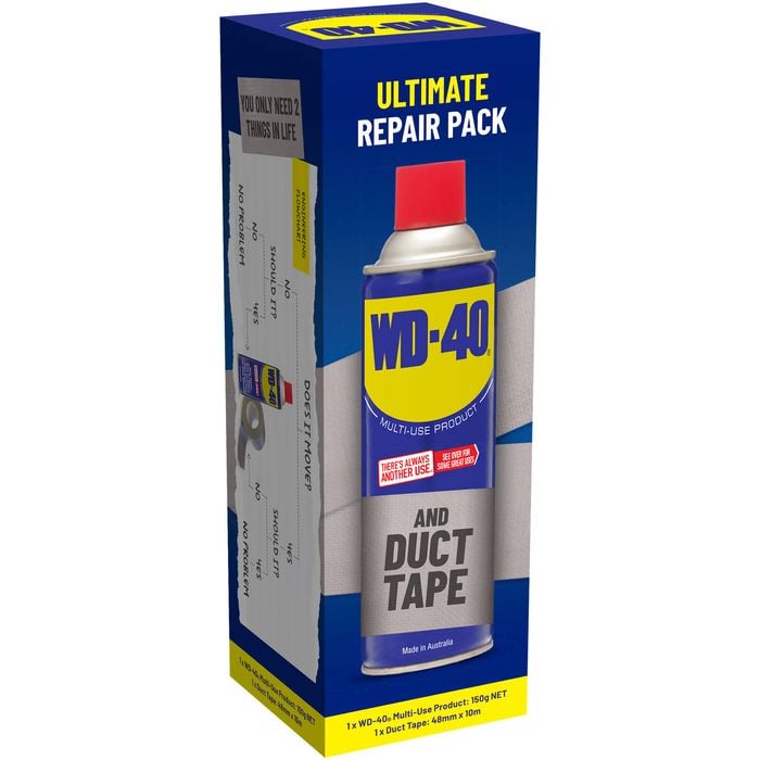 WD-40 Ultimate Repair Pack (WD-40 Multi-Use Product 150g & Duct Tape Pack)