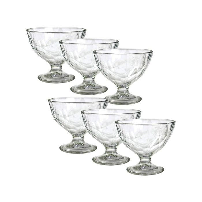 Bormioli Rocco Diamond 360ml Dessert Bowls Set 6