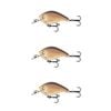 3x 13 Fishing 60mm Jabber Jaw Crankbait Fishing Lures - Regurgitated Shad