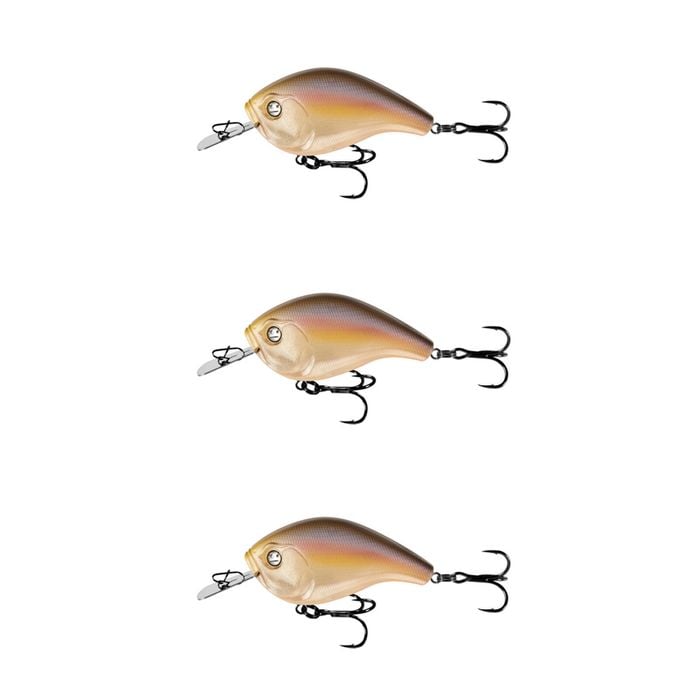 3x 13 Fishing 60mm Jabber Jaw Crankbait Fishing Lures - Regurgitated Shad