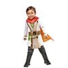 Star Wars Young Jedi Adventures Hooded Jumpsuit Costume with Cape and Gloves – Green, TODDLER
