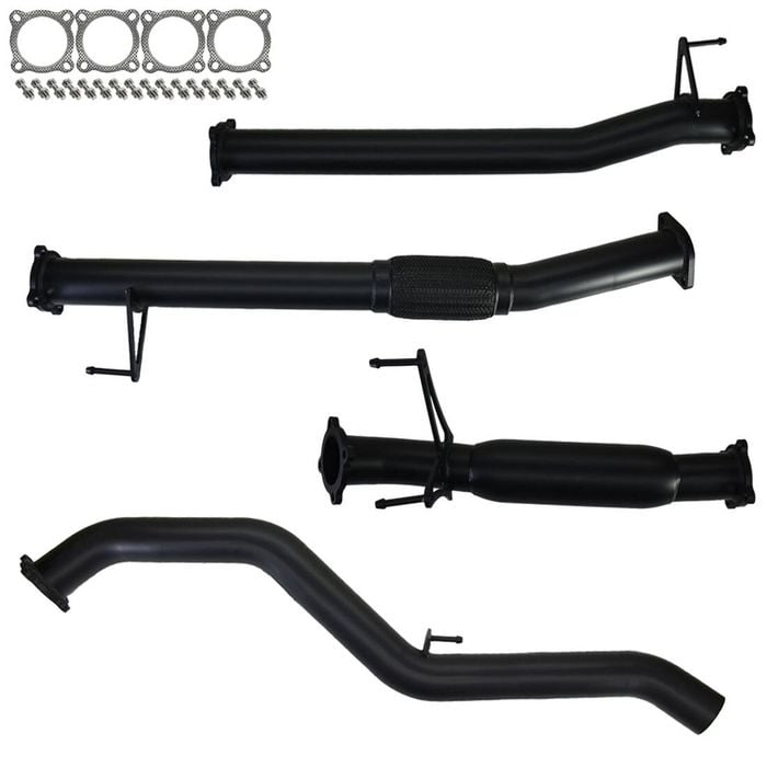 Ignite Exhausts Dpf Back For Mazda Bt50 B30b 3l With High Flow Hotdog/resonator 409 Stainless Steel