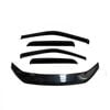 Black Tinted Bonnet Protector & Weathershields For Ford Ranger 2009-2011