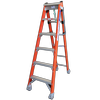 INDALEX 1.8M-3.0M  Industrial Fibreglass 150KG Pro Series Step Extension Ladder