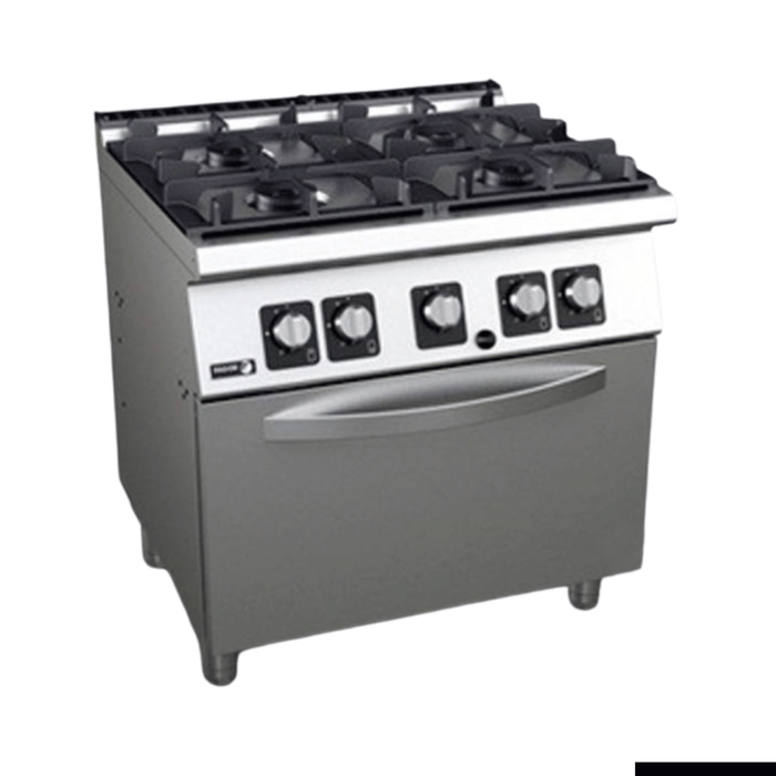 Fagor Kore 700 4 Burner Gas Range With Gas Oven  - Oven Ranges (c-g741h)