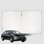 Windscreen Sun Shade for Honda Civic Sedan(8th Gen)2006-2012 Universal Fit Window Visor UV Block