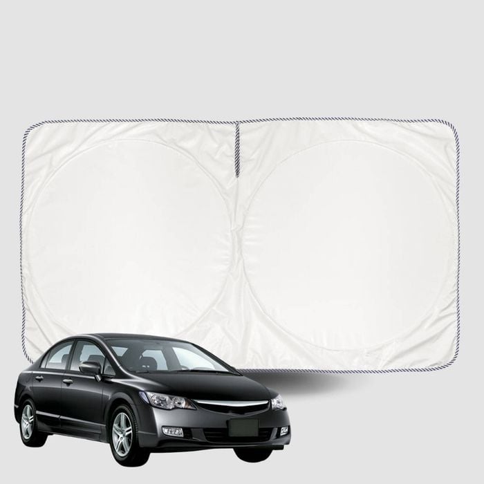 Windscreen Sun Shade for Honda Civic Sedan(8th Gen)2006-2012 Universal Fit Window Visor UV Block