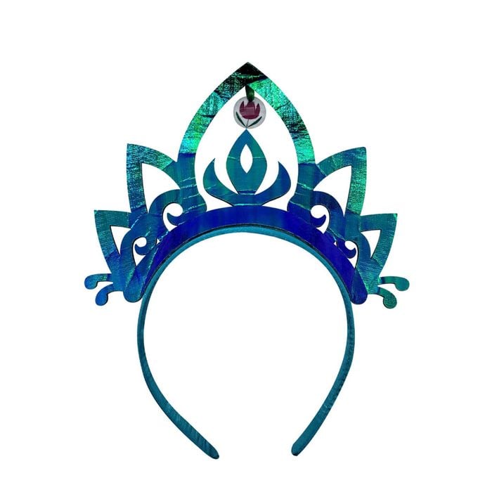 Disney Frozen Anna Iridescent Plastic Headband Tiara Kids Costume Accessory