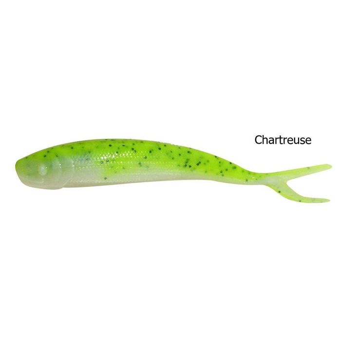 Berkley Gulp Minnow 4" Soft Plastic Fishing Lure Chartreuse Shad