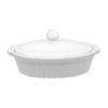 2pc Ceramic Stoneware Kitchen Cooking Casserole Dish W/Cover