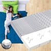 STARRY EUCALYPT 7-Zone Memory Foam Mattress Topper Graphite King Single 8cm