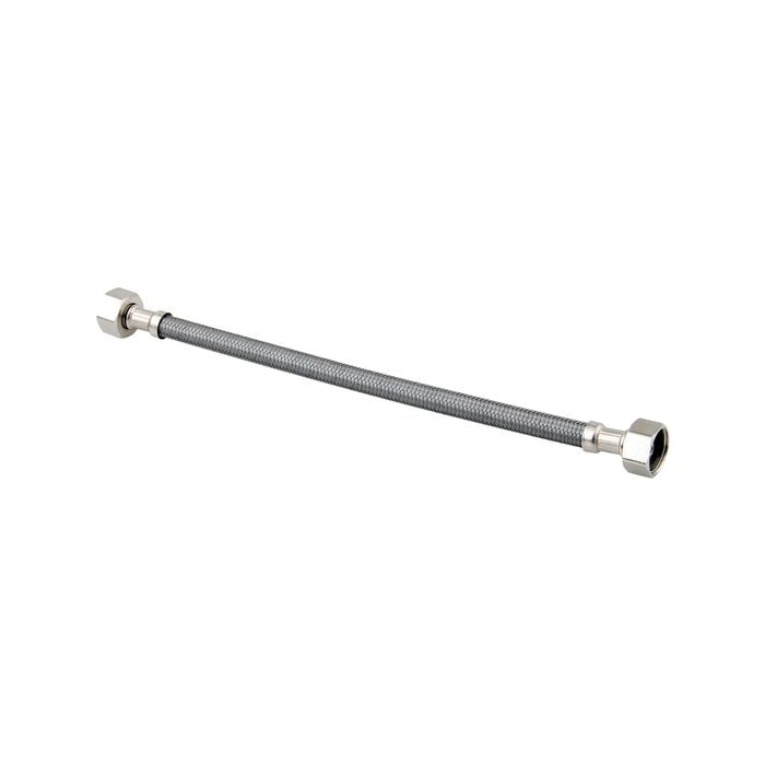 EnduraSeal 450mm Silver Premium Flexible Braided Water Connector