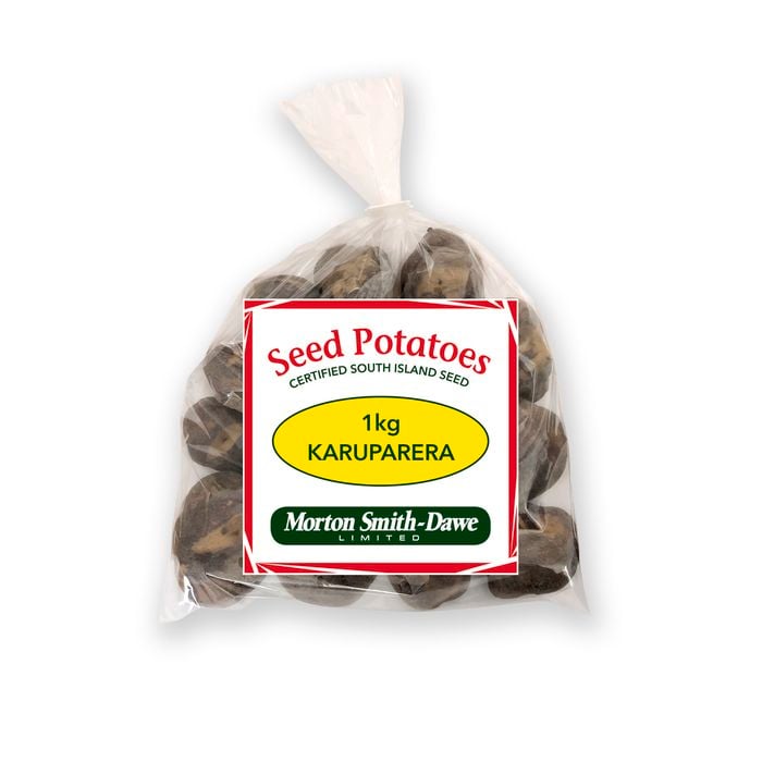 Morton Smith-Dawe 1kg Karuparera Seed Potato