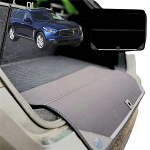 Rear Cargo Boot Bumper Protector for Infiniti QX70 2013 - 2018 S51 - XL (98 x 55) - Black