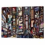 Times Square, New York City | 120 x 80cm Stretched Canvas Print