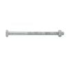 Zenith M8 x 120mm Hot Dipped Galvanised Hex Head Bolt And Nut - Each