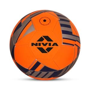 Nivia Blade Machine Stitched Football 32 Panel Soccer Ball Football Size - 5 Orange