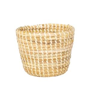 Astin Sinclair 180 x 160mm Tapered Vertiver Natural Basket Planter