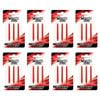 8x 3pc Formula Sports Nylon Ring Grip Shafts Short 35mm - Assorted