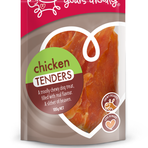 Yours Droolly Dog Treats - Chicken Tenders 100g (AG184)
