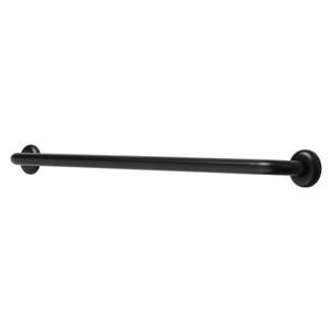 Metlam Australia 900mm x 32mm Designer Black Straight Grab Rail