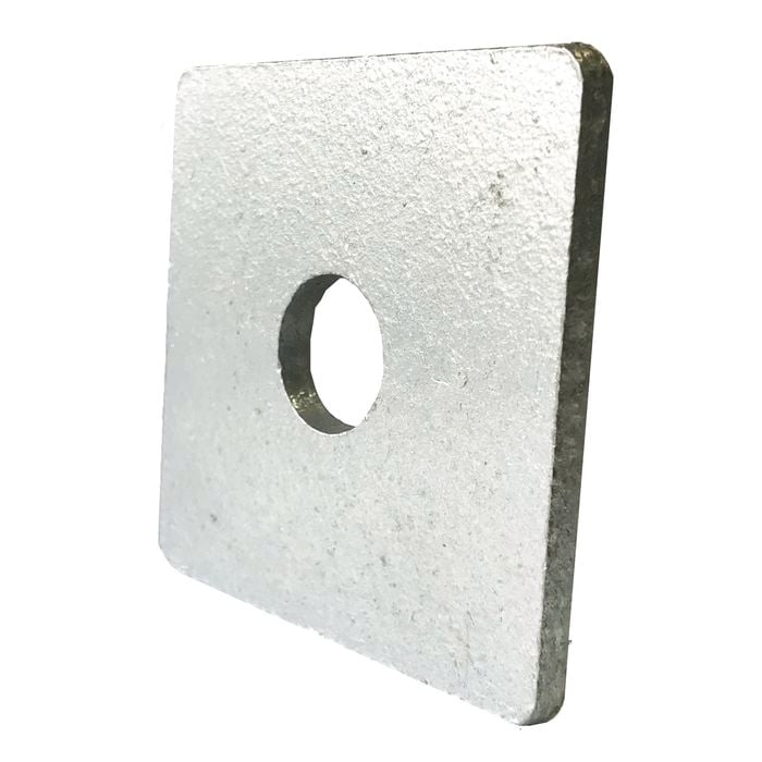 Macsim 65 x 65 x 5mm M16 Galvanised Square Washer - Each