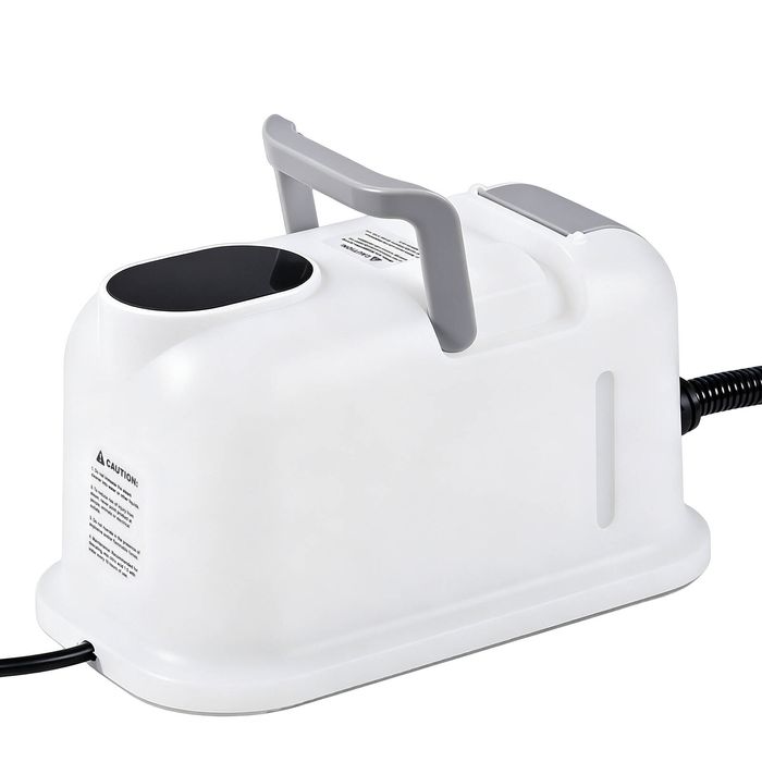 YOPOWER 1500W 1.8L Steam Cleaner with 9-Level Steam 7 Brush 4BAR Steamer White