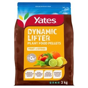Yates 3kg Dynamic Lifter Plant Food Pellets Fruit & Citrus - 3kg