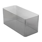Inabox 8.5L Smoke Grey Stackable Organiser