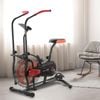 PowerTrain Red Air Resistance Exercise Bike