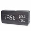 TODO Digital LED Alarm Clock w/ Temperature Display + Control APP - Black