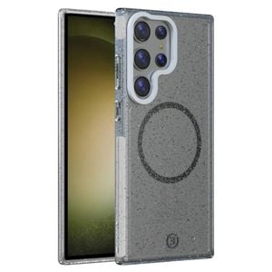3sixt Impact Zero Magsafe Case (suits Galaxy S24 Ultra) - Clear/glitter