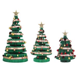 Jingle Jollys 3pcs Foldable Christmas Tree Xmas Decorations Green 61 & 87 & 111cm
