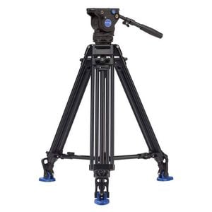 Benro BV6PRO Pro Video Camera Tripod Stand Mount Kit Upto 13.2lbs Black