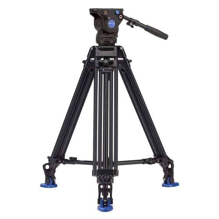 Benro BV6PRO Pro Video Camera Tripod Stand Mount Kit Upto 13.2lbs Black