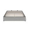 Zinus Bed Base Gas Lift - Queen Light Grey Beds