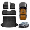 3d Floor Mats Boot Liner Set For Gwm Haval H7 2025-onwards All Weather Heavy Duty Cargo Car Trunk Luggage Tray