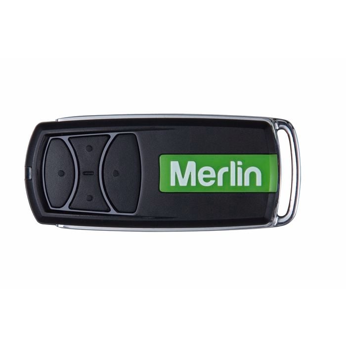 Merlin 4 Button Remote Control Key Ring - For Garage Door Opener