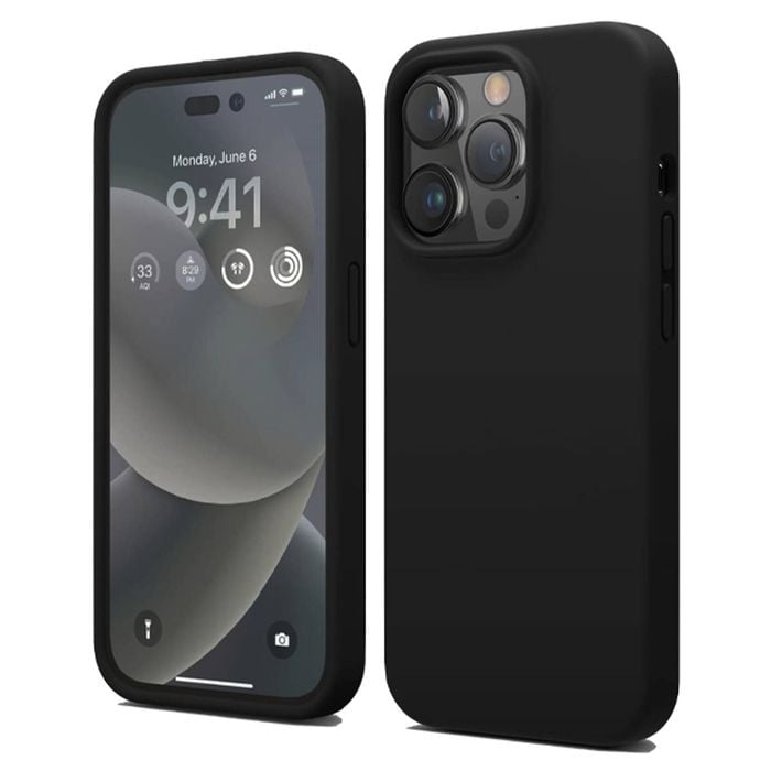 Soka Liquid Case (suits Iphone 16 Pro Max) - Black