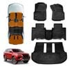 3D All-Weather Floor Mats Boot Liner for Toyota Fortuner 2015-Onwards Customized Car Floor Liners