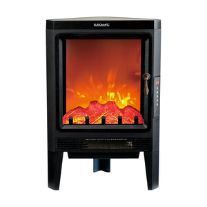 Euromatic 2000W Digital Corner Fireplace Heater EUR-CCH20MF