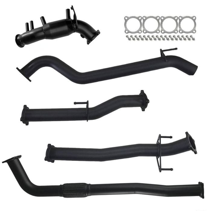 Ignite Exhausts Turbo Back For Toyota Hilux 2.8l Cat With Straight Pipe Only 409 Stainless Steel