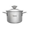Fissman Mini Cooking Pot 0.8L With Glass Lid BAMBINO 12x7.5cm