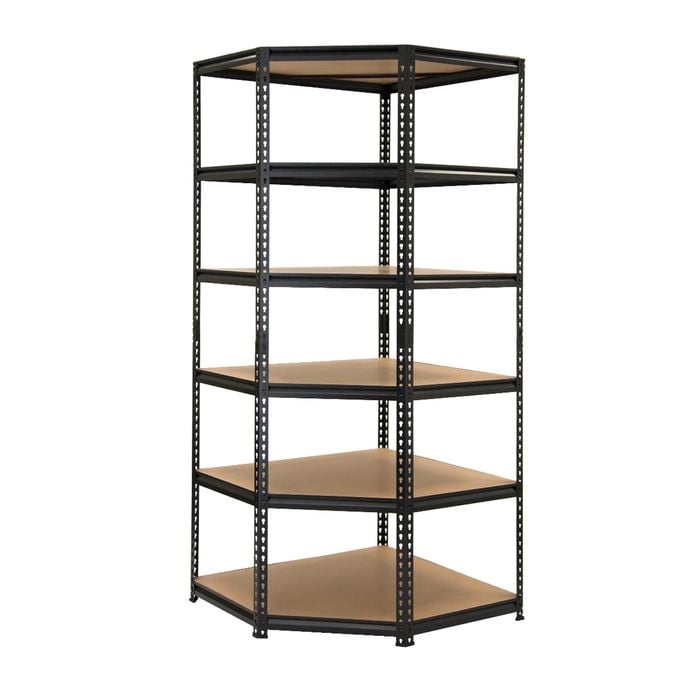 Pinnacle 2090 x 910 x 910mm 6 Tier Adjustable Corner Shelf