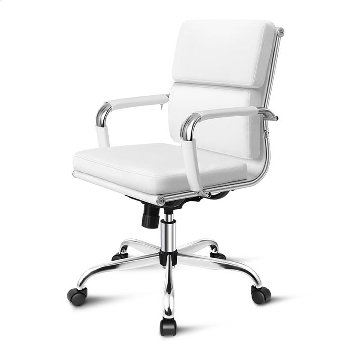 ALFORDSON Office Desk Chair White