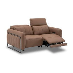 Fremantle Indoor 2 seater Leather Recliner Sofa Lounge