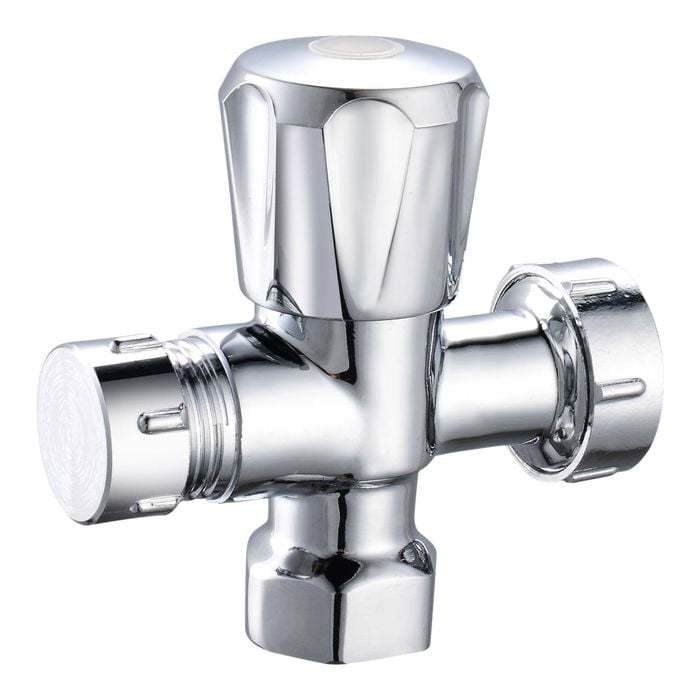 Kinetic 15mm x 20mm Chrome Double Mini Tap - 15 x 20mm
